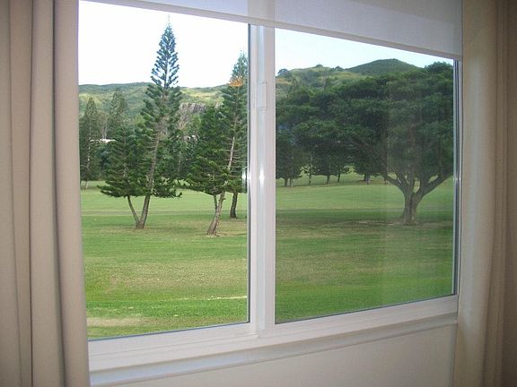 Golf course view