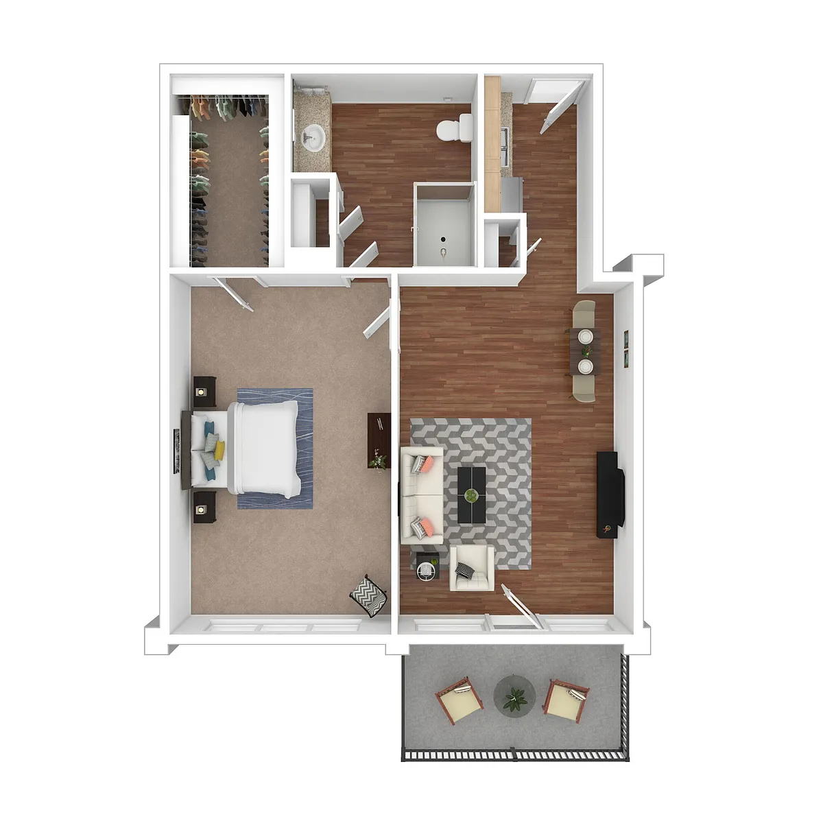 Floor plan Rhodes