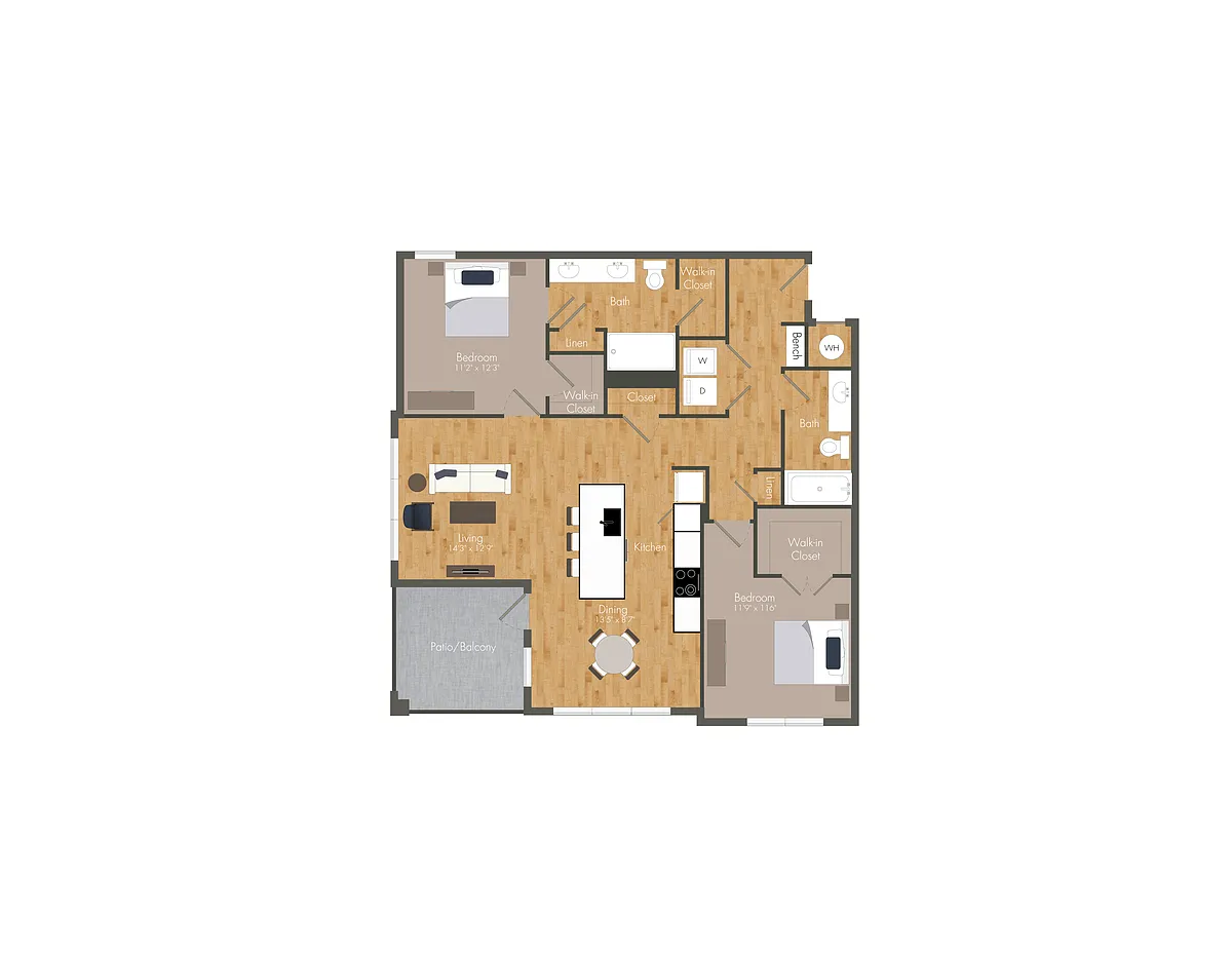 Floor plan B2