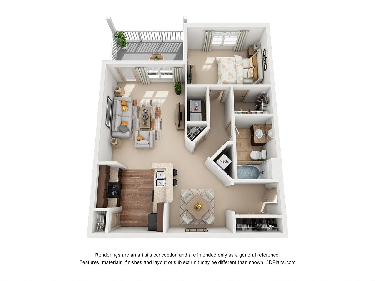 Floor plan A2 - Comiskey