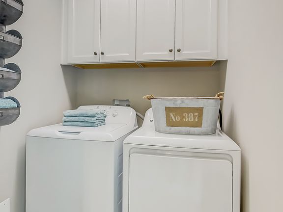 Convenient laundry room