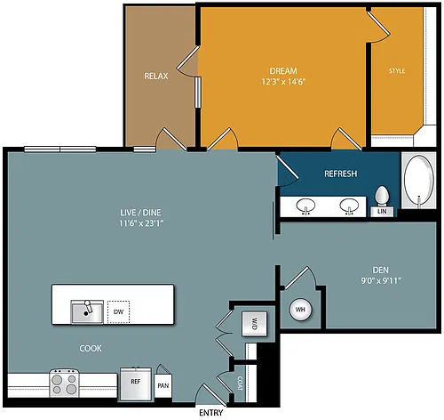 Floor plan A11