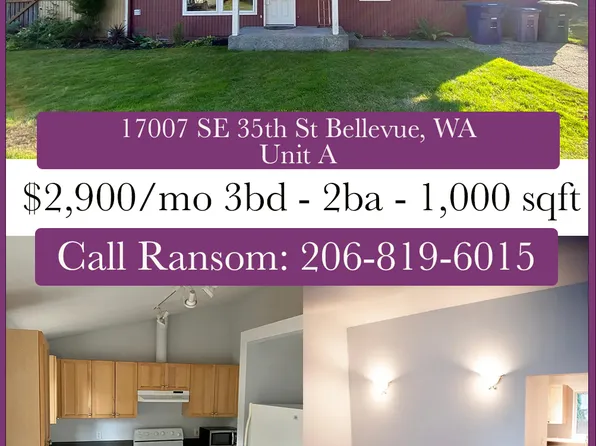 17007 SE 35th St Unit A, Bellevue, WA 98008