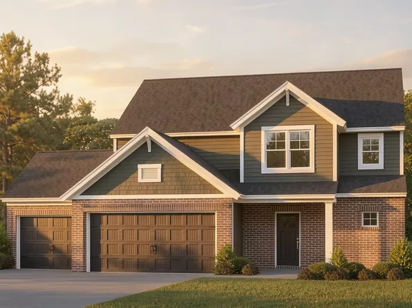 National Craftsman w/ 3-Car - LP Plan, Blevins Farm