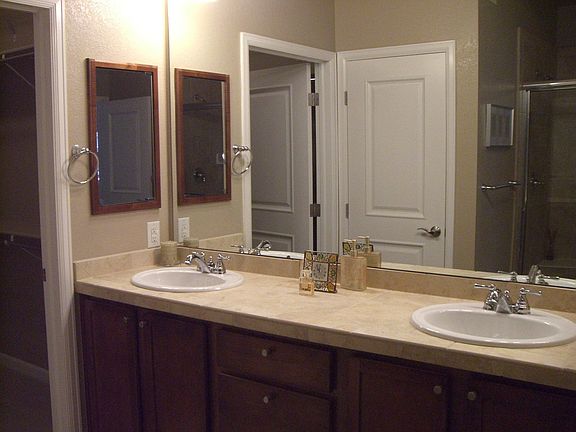 Master Bath with Walk In Closets