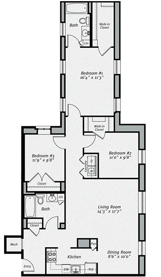 Floor plan C1