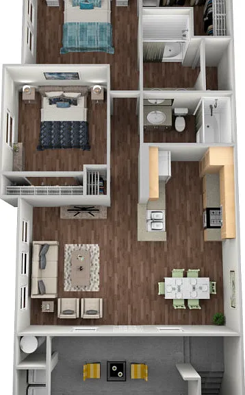 Plan 2 Floorplan Diagram