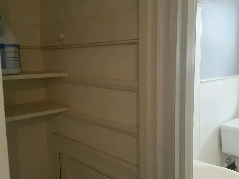 Bathroom with Storage Closet