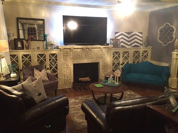 Enormous living room.