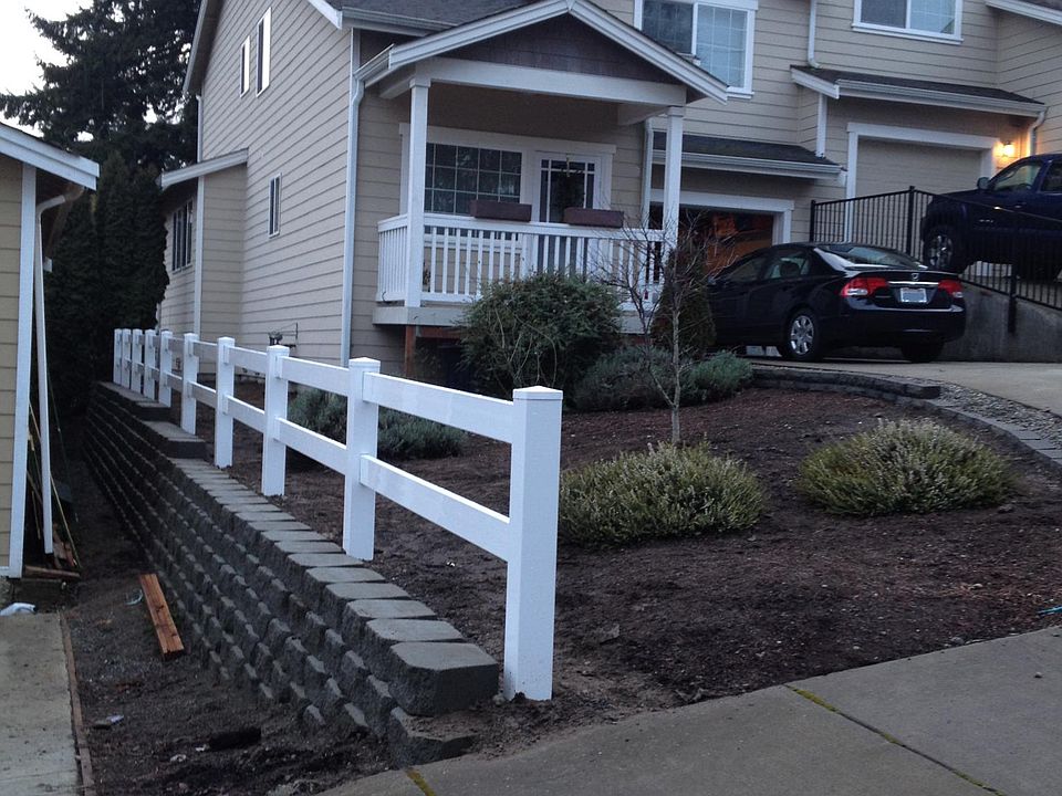 Front of the duplex (this is the left-hand unit)