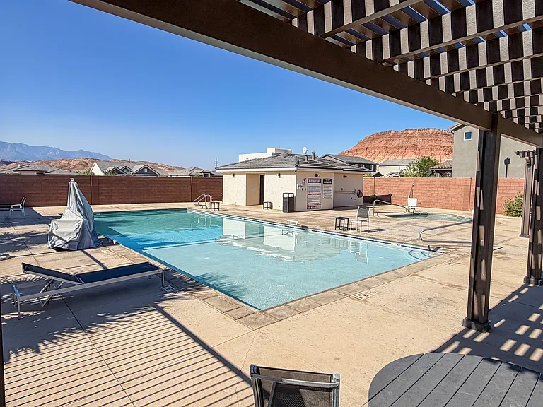 Community pool and hot tub