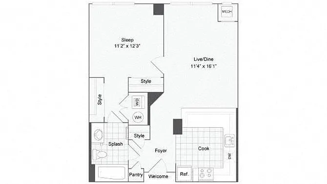 Floor plan Ashburn