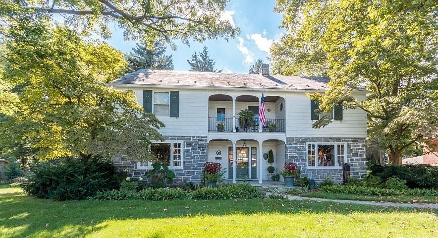 Farmhouse on double lot