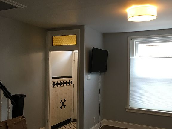 Original tile entryway