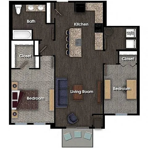 Floor plan Franklin Style A