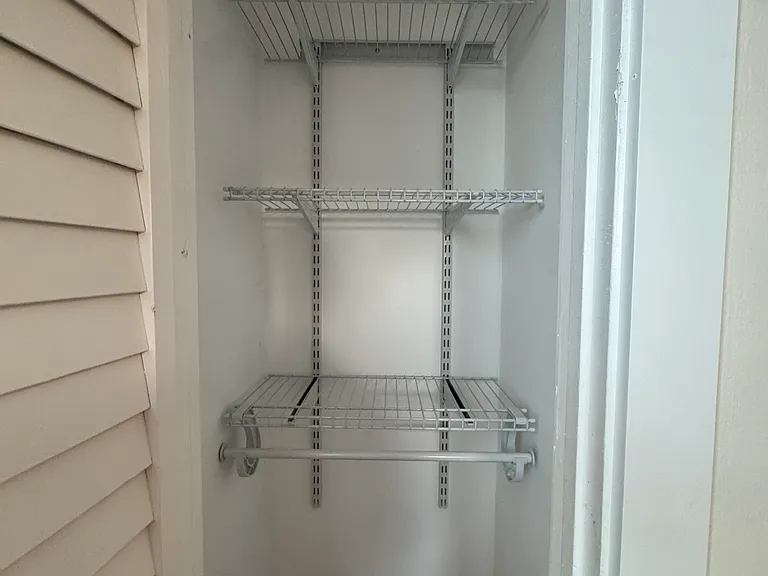 Living room closet