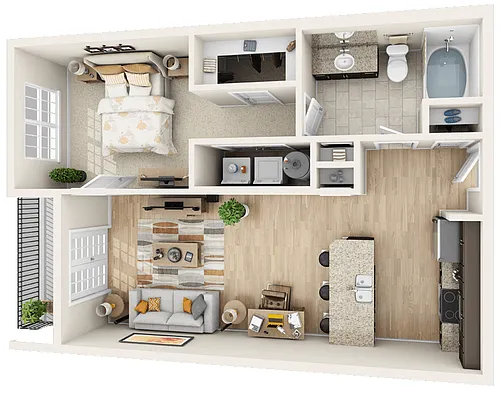 Floor plan The Marble