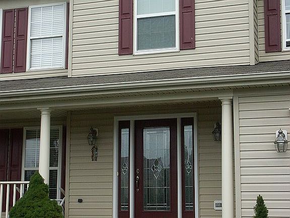 Beautiful glass front door