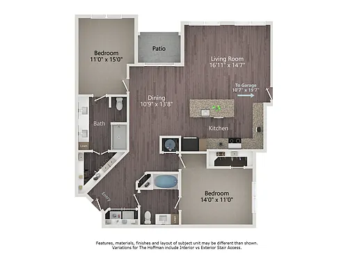 Floor plan The Hoffman
