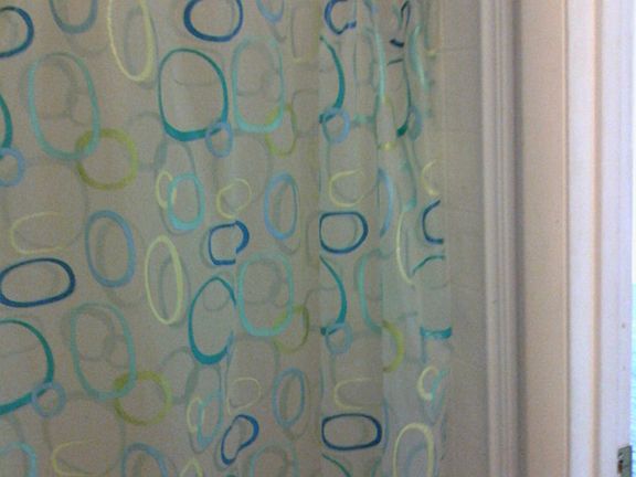 Upstairs shower