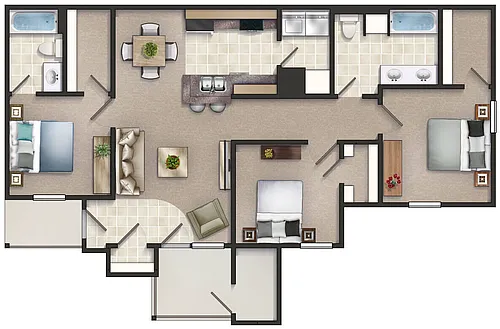 Floor plan The Vendegrift