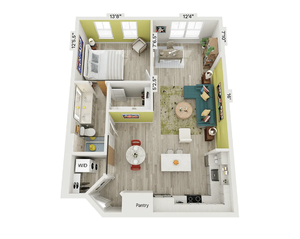 Floor plan A3 - The Clementine