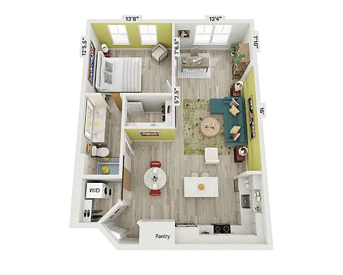 Floor plan A3 - The Clementine