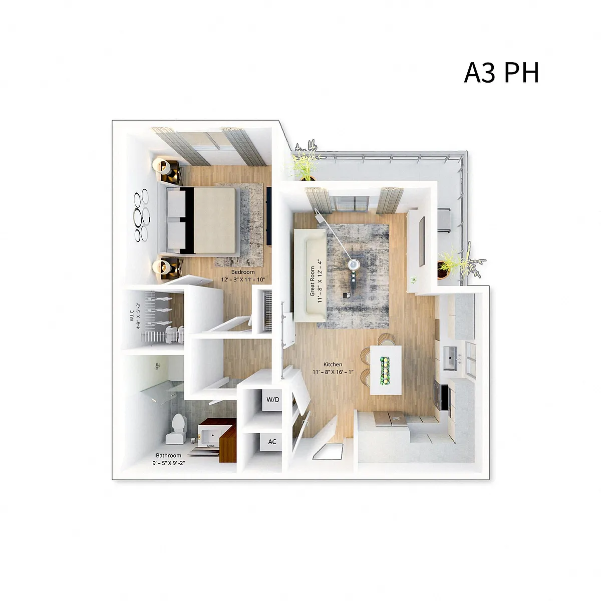 Floor plan A3-PH