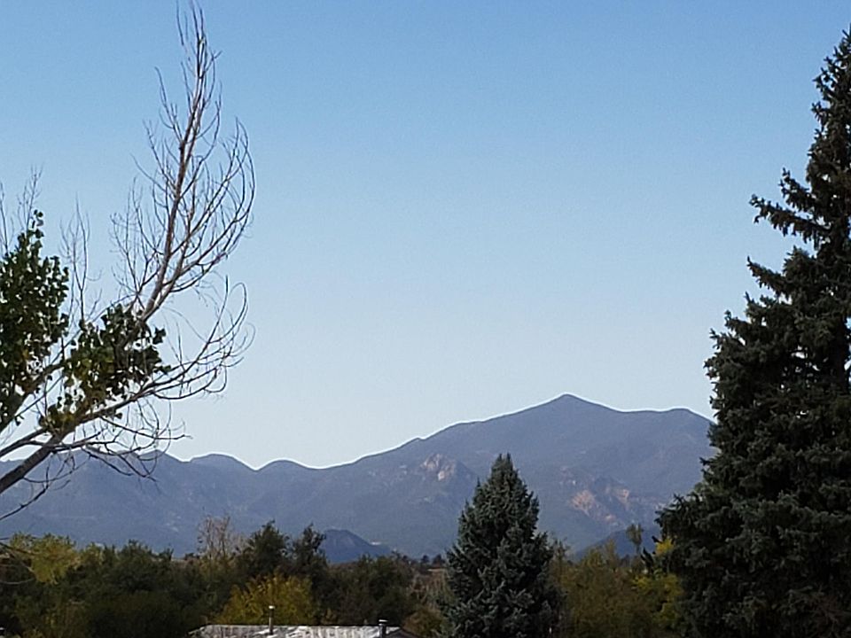 Mountain view from livingroom