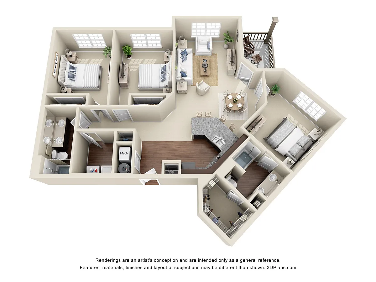 Floor plan C1