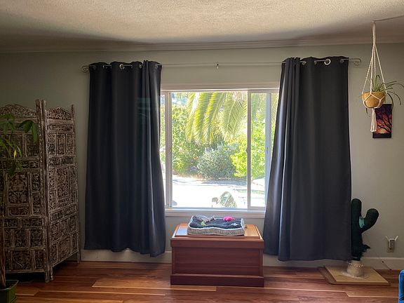 Looking out the front window towards Valle Vista Ave.