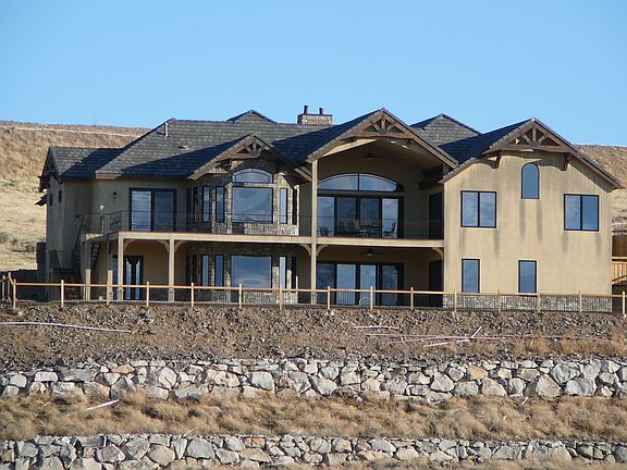 Rear of Home from golf course