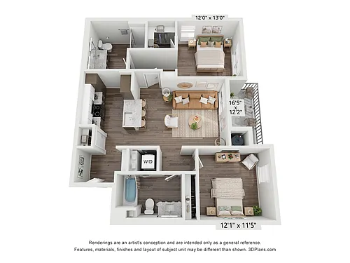 Floor plan B1