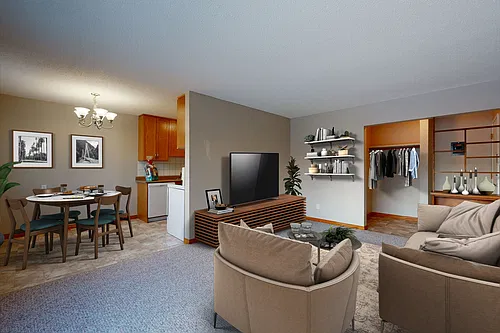 Floor plan 1 Bedroom 2nd Floor