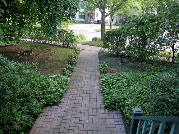 view from front porch