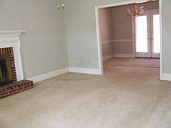 Living Room & Formal Dining Room w/ French door to patio