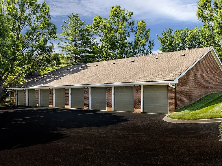 Private garages available