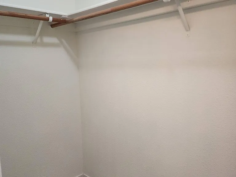 Master walk in closet