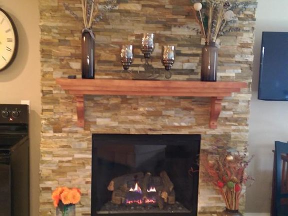 Fireplace with remote control