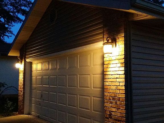 All New outdoor lighting