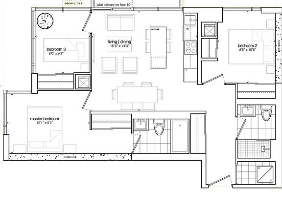 2nd image of 65 Mutual St #1104
