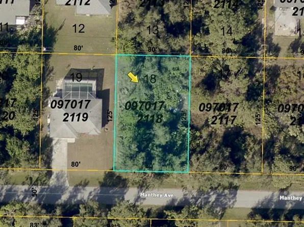 LOT 18 Manthey Ave Lot 18, North Pt, FL 34291