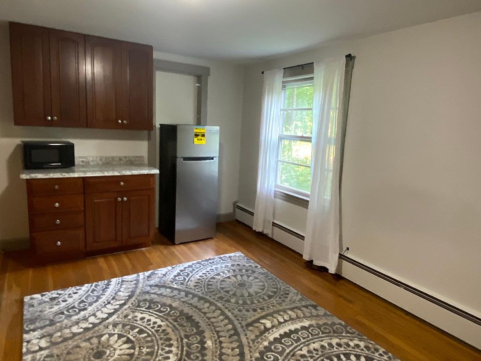 Kitchenette and living room space