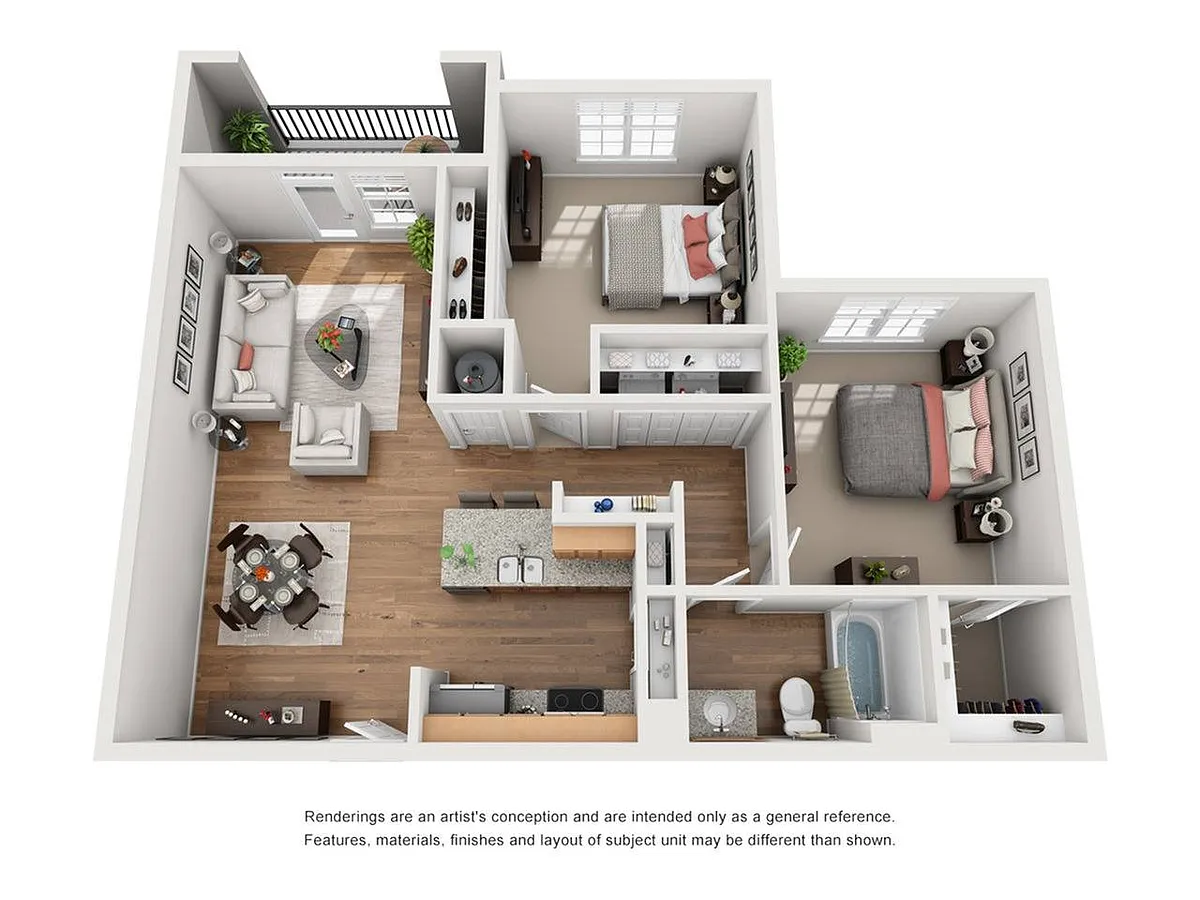 Floor plan B3