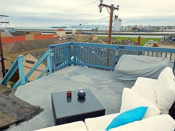 One view of the rooftop deck