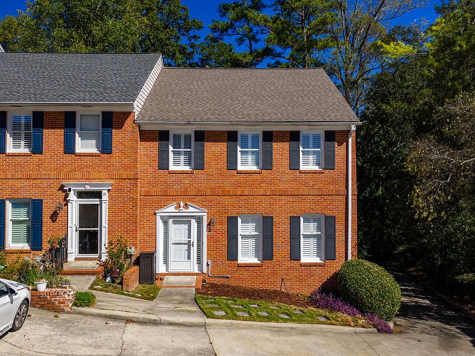 Front of townhouse