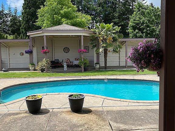 Backyard pool