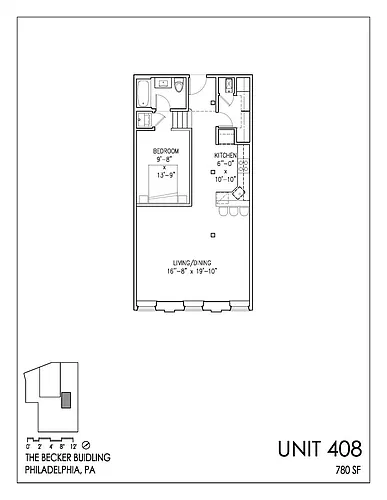 Floor plan 408