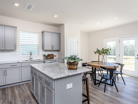 Open Concept Kitchen Dining - Model Representation