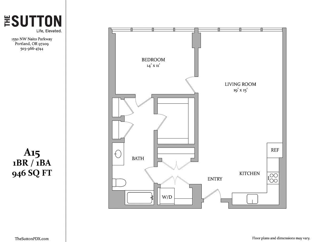 Floor plan A15
